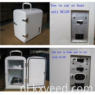 4L milieuvriendelijke hotel mini-koelkast stille mini bar koelkast voor logeerkamer